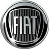 Fiat Adesivo 3D Ufficiale Logo Black, Diam. 48 mm
