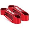 Modeer Per Yamaha Tmax 560 530 500 ogni anno moto specchietto retrovisore Risers Extenders tmax560 tech max tmax530dx tmax530sx tmax500 accessori (rosso)