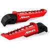 Modeer Pedane posteriori per moto, pedale di appoggio per passeggero per XMAX 125 2010-2021 | XMAX 250 2010-2016 | XMAX 300 2017-2021 | XMAX 400 2013-2021 x max 125/250/300/400 Accessori (rosso)