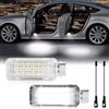 POPMOTORZ Luce Portiera Auto, LED Luce Portiera Auto con Canbus Sesign Senza Errori 2835 SMD Installazione Semplice Bianco per A-udi A2 A3 S3 A4 S4 A5 S5 A6 S6 A7 A8 RS4 RS6