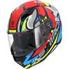 BI ESSE Casco da moto integrale Casco di sicurezza stradale veloce Unisex Adulto Cool Rider Biker Sport Crash Helmet Equipment Quattro stagioni Biker Road Helmet