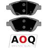 AOQ ORIGINAL QUALITY PASTIGLIE FRENI ANTERIORI COMPATIBILI CON CITROEN C3 II (dal 2009), C3 PICASSO,C4, C4 CACTUS, DS3 1.2 1.4 1.6