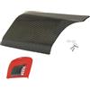 Generico Convogliatore Aria Supplementare Esterno Per Sportello Lato Motore Carbon Look Completo Compatibile Vespa 50 Primavera 125