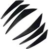 WENGONG 6 Pezzi Alette per Auto per VW Golf 5 6 7 8 GTE GTI GTD Clubsport Clubsport45 Variant Alltrack, Splitter Pinne Diffusore per Auto Adesivi Decorativi Carrozzeria Anteriore Auto Modifica
