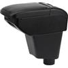YJYWZH Compatible with Renault Clio 4 Braccioli per Renault Clio 3 III IV Bracciolo Doppio Strato Auto Console Centrale Scatola Portaoggetti Supporto del Braccio