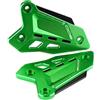 Modeer Per kawasaki Z 900 2018-2025 Z900SE 2022-2025 Moto CNC Poggiapiedi Pedale Protezione Foot Peg Heel Plates Guard Cover z900 se z900 Accessori (verde-nero)