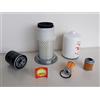 Motor Fun Sports Set di filtri (grande) compatibili con Hitachi EX 15 con motore filtro olio Isuzu filtro aria, filtro carburante, filtro idraulico