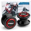 Modeer Motociclo M6 Forcella Bobine Supporto Viti Accessori Compatibile con YZF R1 R1M R3 R6 R7 R9 R15 R25 R125 Ogni anno (rosso)