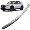 GZBFTDH Protezione per paraurti posteriore in acciaio inox per Mazda CX5 CX-5 2017-2021 2022 2023 accessori, ricambi auto portellone posteriore bagagliaio porta davanzale copertura protezione striscia