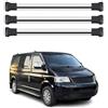 OMAC Barre Portatutto Trasversali in Alluminio per VW T5 T6 Transporter Multivan Caravelle 2003-2024 - TÜV/DIN 75302