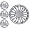 W-Parts SERIE 4 BORCHIE - 4 COPRICERCHI COPPE RUOTA 16 PER FIAT BRAVO 07->