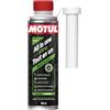 Motul - Additivo Benzina all in One - Detergente Curativo Multi-Azione per Iniettori e Carburatori - Consumi ed Emissioni Ridotti - Ideale Prima della Revisione - all in One Ultra Gasoline - 300 ml