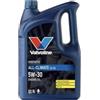 Charging Racer Valvoline Olio Motore All-Climate 5W-30 C2-C3, 100% Sintetico, per Motori Benzina, Diesel e GPL, Compatibile con DPF, GCC e TWC (5L)