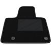 Somer Car Tappetino Auto SOLO LATO GUIDA 1pz compatibile con Hyundai Santa Fé 5 posti Diesel 2020-2024 distanza clip conducente 34,5cm | 1 tappeto su misura in moquette