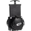 Valterra T50 7,6 cm Hub x 3 Bay con tappo valvola di montaggio, nero