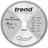 Trend Lama per Troncatrice, Diametro 305 mm, Foro 30 mm, 108 Denti, Taglio 3 mm, Angolo -5°, Metallo Duro (TCT), Finitura Extra-Fine, CSB/CC305108