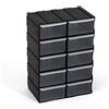 Patrol Group szu10 X czapg001 Set di 10 modulare cassetti, 5 colori, Nero, 11 x 7.5 x 4.5 cm