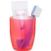 Corolle Ma Corolle - Set spazzolini da denti, 3 pezzi, spazzolini da denti, dentifricio, bicchiere, per tutte le bambole MaCorolle da 36 cm, dai 4 anni in su