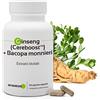 Anastore Ginseng Americano + Bacopa monnieri * 423 mg / 60 capsule* Memoria, stress, capacità cognitive, attenzione * Aumenta le performance cognitive