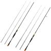 Generico Guida Spinning Casting Canna da pesca 1.8-2.7m 2 sezioni T1000 baitcasting in carbonio for luccio persico(Spinning(2.25m-H-MH))