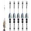 Generisch Wels - Set di attrezzatura da pesca in piombo, da pesca, per acqua salata, pesce persico, trota, , pesca a traino, kayak, fiume, lago, laghetto, barca, pesca e