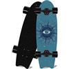 DFrywdgSEY Skateboard, Skateboard concavo a 8 Strati, Doppio Cruiser con tavola in Acero Canadese, Pattini a rotelle Completi da 28 x Pollici for Adolescenti