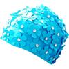Generico Bathing Cap, Decorative Floral Swim Hat, 22.83x23.62 Inch Water Headwear with Grip, Textile Frame Pool Accessory with Balance, Home Accessories Beach Gear, Elegant Solution for Wives Instructors Open