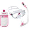 Cressi Marea VIP Junior Snorkelling Set Pink DM1000064 Colour - Clear/Pink