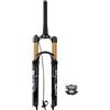 LHHL MTB Forcella Ammortizzata ad Aria 26/27,5/29 Pollici Corsa 120mm Forcelle Anteriore per Bicicletta Conica Sgancio rapido 9 * 100mm per XC AM Mountain Bike(Gold,B_26'')
