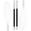 Generico Stand up Paddle Board, Pagaia da Surf a Doppia Testa Regolabile a 4 sezioni in Lega di Alluminio Galleggiante for Sport Acquatici all'aperto(Pink)