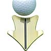 Générique Strumento di allineamento di Putt,Allineamento e Marca di Pitch | al Putting Golf - per pratico torneo all'aperto, giocatori, uomini e donne sport
