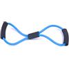 Ciieeo Bande di Resistenza a Forma di 8 in Tpr per Allenamento a Casa, Esercizi di Tonificazione e Braccia, Cinghia Yoga Blu per Workout Efficiente