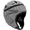 Ronyme Casco Bambini Imbottitura EVA Protezione Urti Ventilazione Regolazione Cinturino Comfort Elasticità Indicato per Rugby Calcio Allenamento Bambini Ragazzi Competizioni Sportive, Grigio Melange