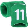 HAPINARY Fascia Elastica Polso in Poliestere Verde 1 Paio Protezione Confortevole per Sport e Fitness Supporto Anti-Sudore e Comfort Elevato