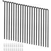SkyjOy Raggi Bicicletta Raggi 20 Pezzi for Bici Bicicletta elettrica E-Bike Triciclo Ruota 12G 2.5mm Acciaio 131mm-298mm con Cappuccio in Rame(12G-255mm)