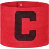 Alasum Fascia da Capitano Calcio Rossa in Dacron Design Anti-caduta e Comoda da Indossare Accessorio per Squadra Calcio Decor e Sport di Squadra
