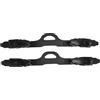 Gucagle Cinghie per pinne TPR Cinghie per pinne per immersione regolabili a sgancio rapido per immersioni subacquee Snorkeling Nuoto 2 pezzi (l)