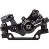 Volakebeing Per lega di alluminio per kit freno a disco con pinze anteriori e posteriori per rotori da 140 mm/160 mm/180 mm, compatibile con F160/R140 e R160/F180 (F160/R140 nero)