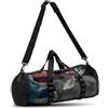 Tsawntd Borsa da immersione in rete Borsa da immersione di capacità Traspirante ＆ Spiaggia in rete ad asciugatura rapida con tracolla regolabile Leggero ＆ Borsone portatile per sport acquatici e