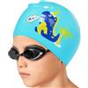 Générique Cappello Da Nuoto Bambino | Cappuccio In Silicone Impermeabile - Cappello Da Nuoto per - Ragazzi Adolescenti Spiaggia Piscina Lago Casa Giardino Posteriore Cortile