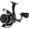 Changor Mulinello da Spinning Ad Alta velocità, Mulinello da Pesca in Metallo Resistente con Uscita Filo Liscio per Tutte le Canne da Pesca, Facile da Usare, 1 unità (AE4000)
