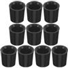 GALPADA 10 Pezzi Manicotto per da Golf in Plastica Nera per Driver e Fairway Woods, Resistente agli Urti, per Fitting la Manutenzione del Club