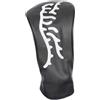 MFMEXUL Golf Club Head Cover Protezione Copritesta Driver Legno Accessorio in Pelle PU Resistente Impermeabile Morbido Adatto a Uomini Donne Gioco Golf Campo, Bianco, S