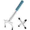 Fzaqwen Biliardo Ponte Stecca Accessorio Telescopico Retrattile in Acciaio Inox con Manico Confortevole Adatto a Uso Professionale Ricreativo Partita Casa, Style D