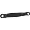 Hemobllo Braccio Pedivella Sinistro in Ferro Nero con Foro Prismatico 170mm per Biciclette Leggero e Resistente con Distanza Foro 14mm per Riparazione e Sostituzione Stile Stili Multipli