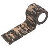 Gucagle Nastro mimetico per esterni Nastro autoadesivo in tessuto non tessuto Adesivi avvolgenti resistenti per campeggio Caccia Viaggi Design elastico durevole 5 x 4,5 cm 20 g