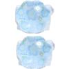 Generico Galleggianti Da Braccio - 1 Paio Di Maniche Galleggianti Per Piscina Con Paillettes, Salvagenti Gonfiabili, Fascia Di Galleggiamento Di Sicurezza In PVC Per Ragazzi E Ragazze, Bambini, Lago, Fiume, Pa