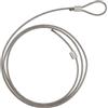 RORPOIR Corda in Filo d'Acciaio per Rete Basket 3mm, Facile Installazione e Supporto Affidabile per Cerchio da Basket Interno ed Esterno, Set da 1