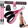 Générique Fascia Di Resistenza A Pedale | Attrezzature Fitness Regolabile per Allenamento | Bande Di Resistenza per Yoga Pilates E Rinforzo Muscolare | Ideale per