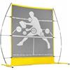 Milageto Rete da Pickleball Portatile Rete Pickleball Pieghevole Attrezzatura Sportiva per Famiglie